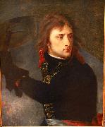 Baron Antoine-Jean Gros Bonaparte au pont d'Arcole. oil